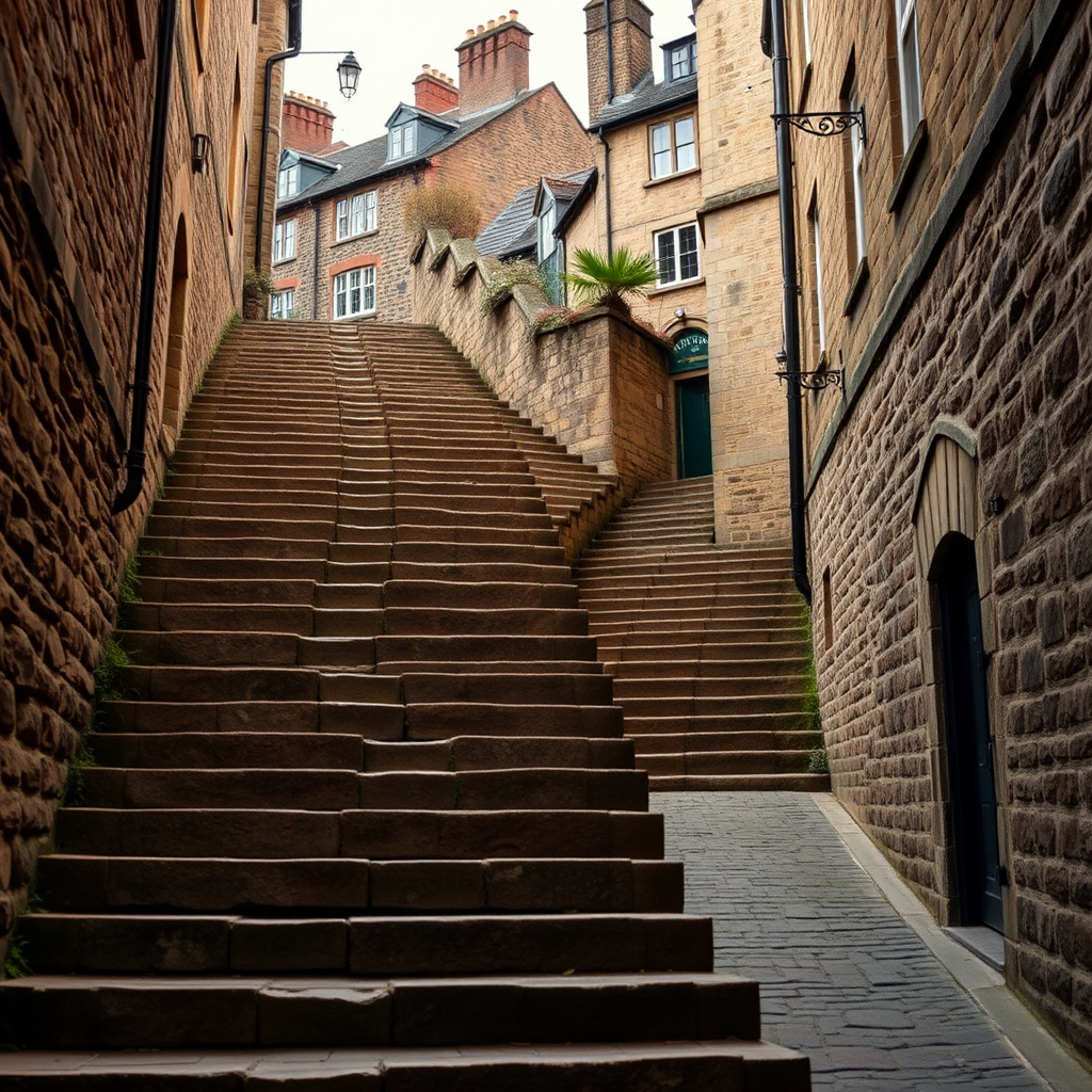 Nottingham's historic steps reopen after 93 years